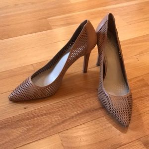 Vince Camuto Perforated Leather Heel
